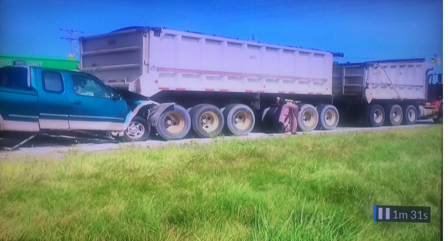 Mason County crash scene