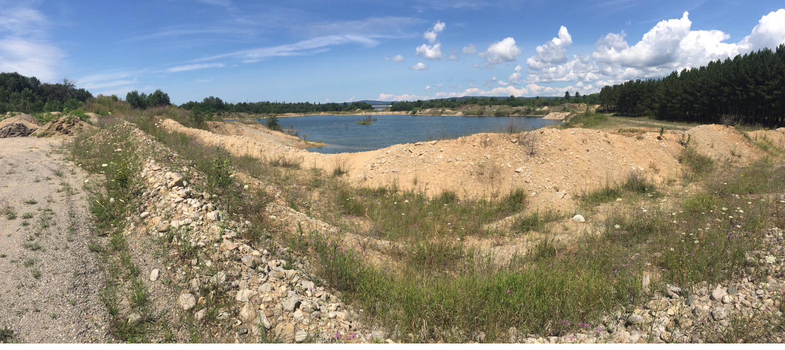 Manthei pit ground view
